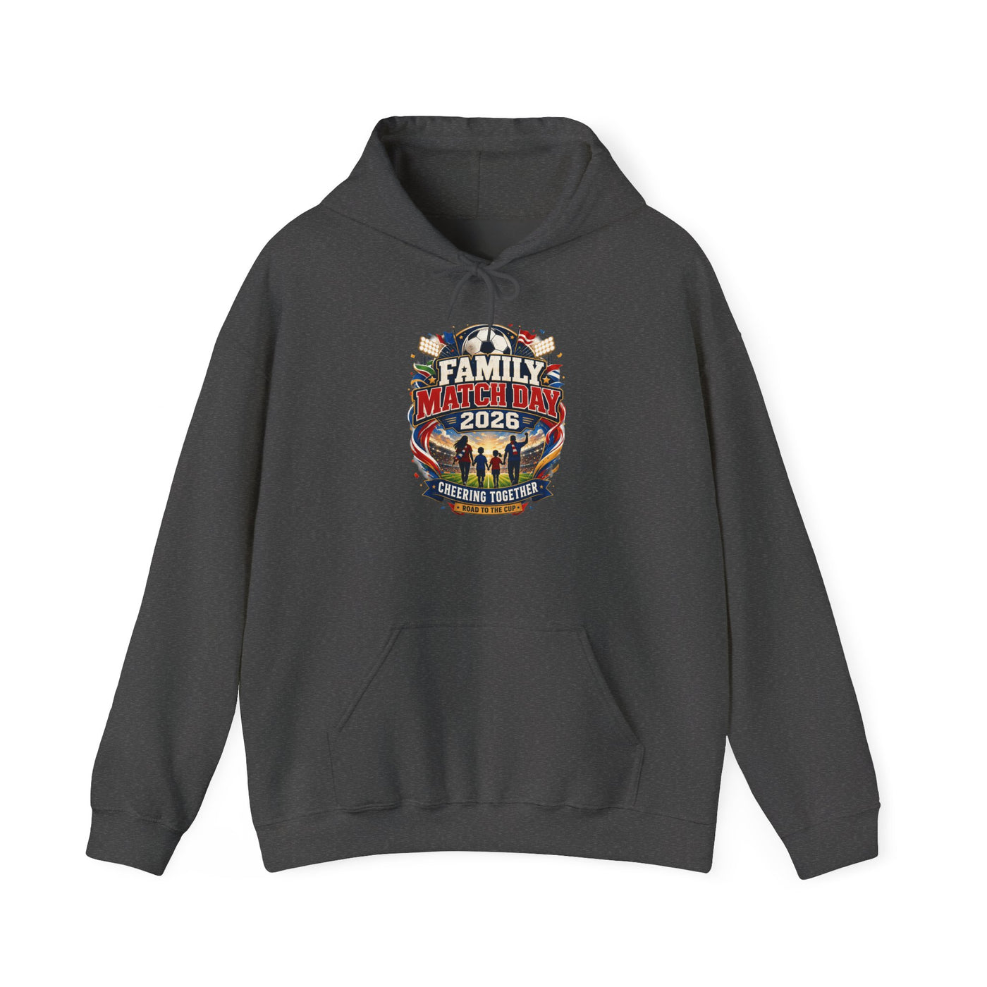 Family Match Day 2026 Hoodie - Vintage Poster Summer Graphic
