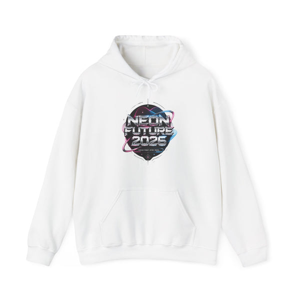 Neon Future 2026 Hoodie - Synthwave Summer Graphic