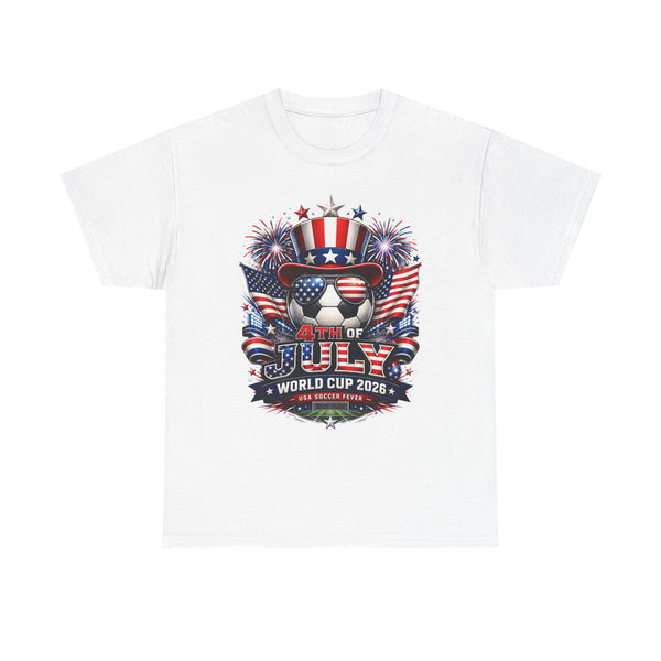 4th of July World Cup 2026 Tee - Patriotic Graphic