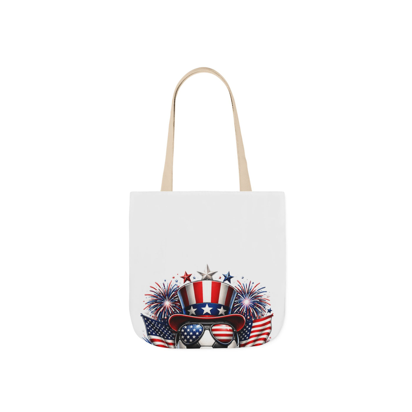4th of July World Cup 2026 Tote Bag - Patriotic Graphic