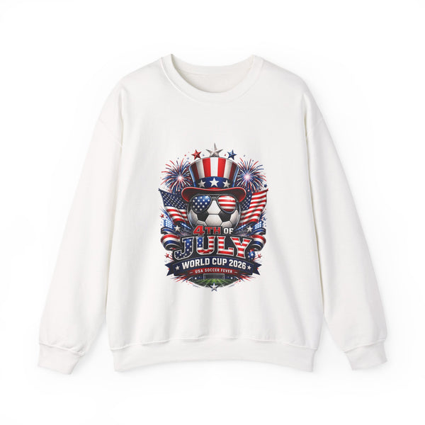 4th of July World Cup 2026 Sweatshirt - Patriotic Graphic