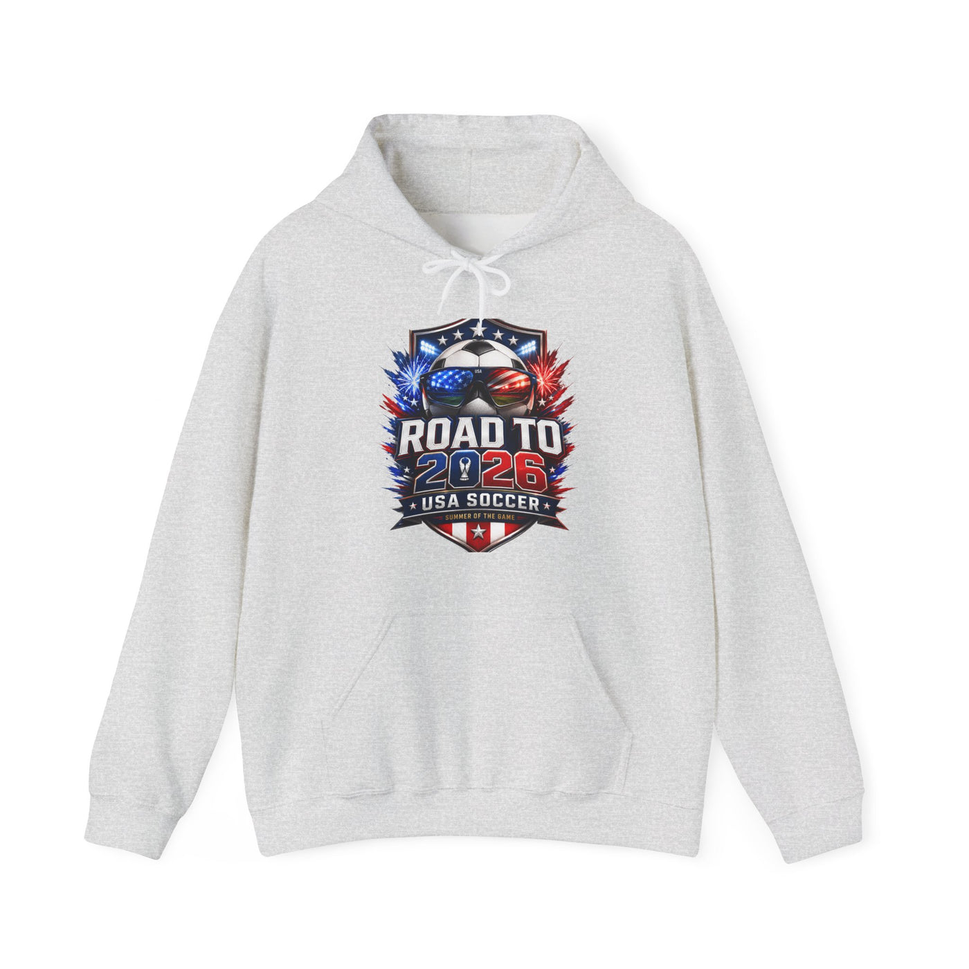 Road to 2026 Hoodie - USA Soccer Summer Graphic