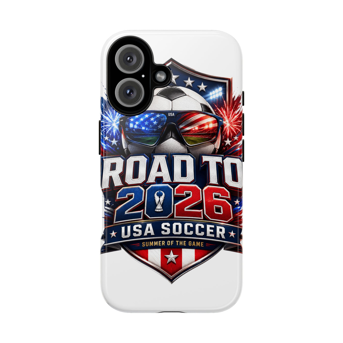 Road to 2026 Phone Case - USA Soccer Summer Graphic