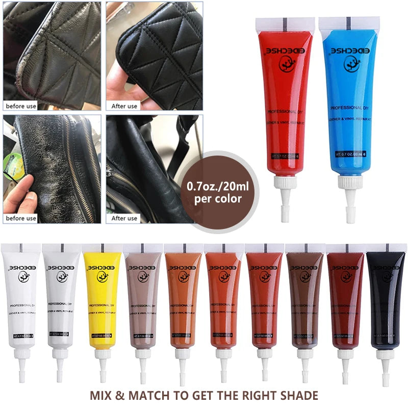 Home & Car Leather Care Refurbish Repair Kit