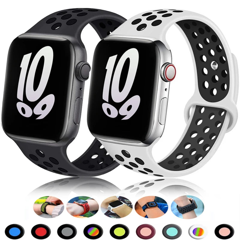 Sport Strap Band for Apple Watch - Silicone