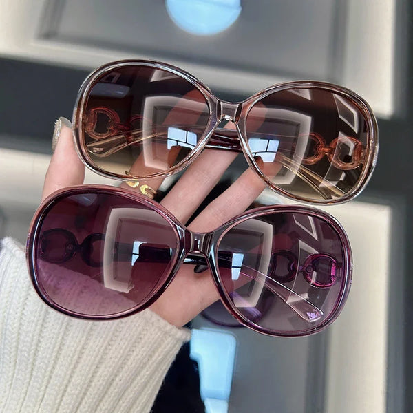 Square Vintage Designer Sunglasses - UV400