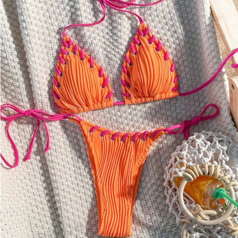 Sexy Bikinis 2026 Women's Swimwear Female Swimsuit For Swimm