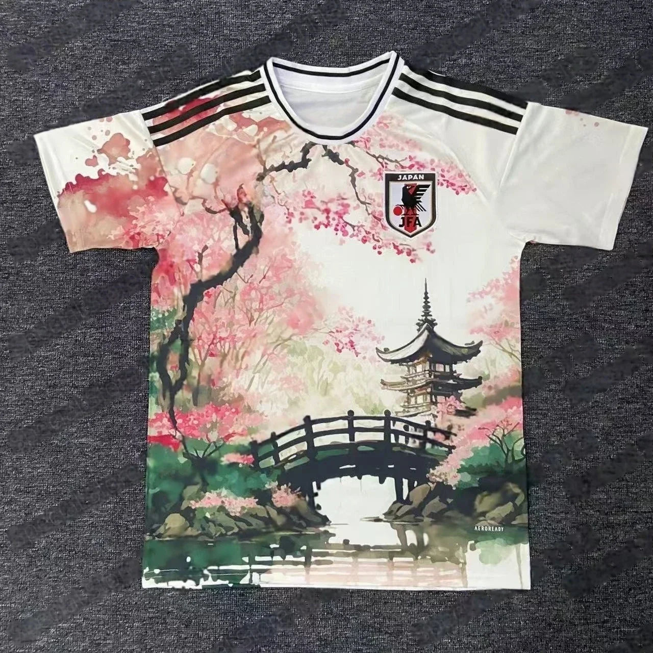 Japan Football Fan Jersey - Anime-Style Player Edition Breathable Tee
