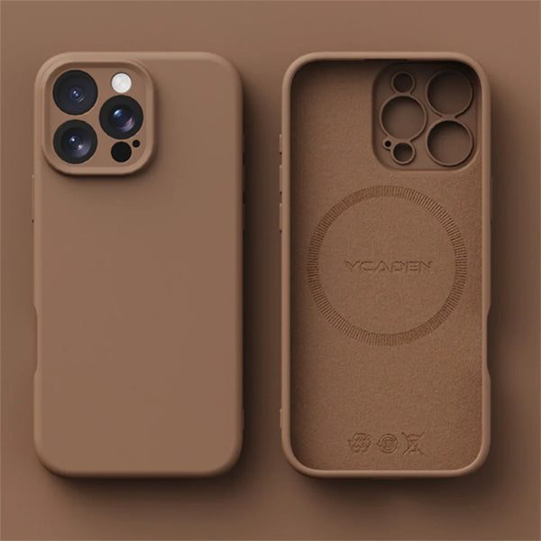 Luxury Liquid Silicone MagSafe Case For iPhone 17 16 15 14 1