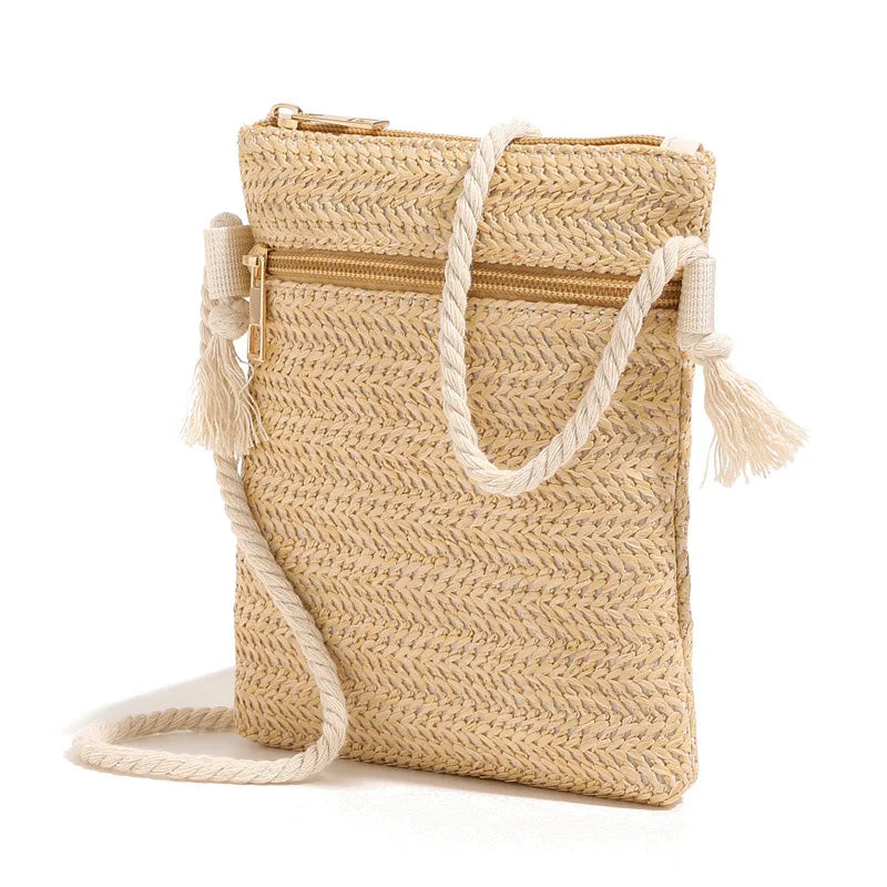 Single Shoulder Crossbody Beach Handbag