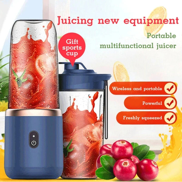 Portable Fruit Juice Blenders Summer Personal Electric Mini 