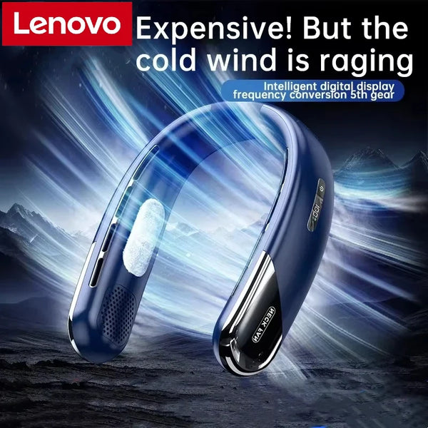 Lenovo Portable Neck Air Conditioner 5 speed Ultra Hanging N