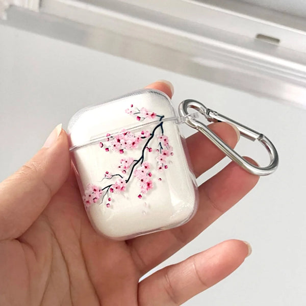 Clear TPU Sakura Case For AirPods Pro 2 4 3 2 1 Fashion Sili
