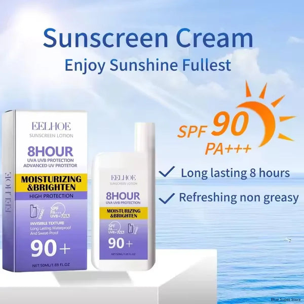SPF 50+ Sunscreen Lotion Cream Long-Lasting Sun Protection L