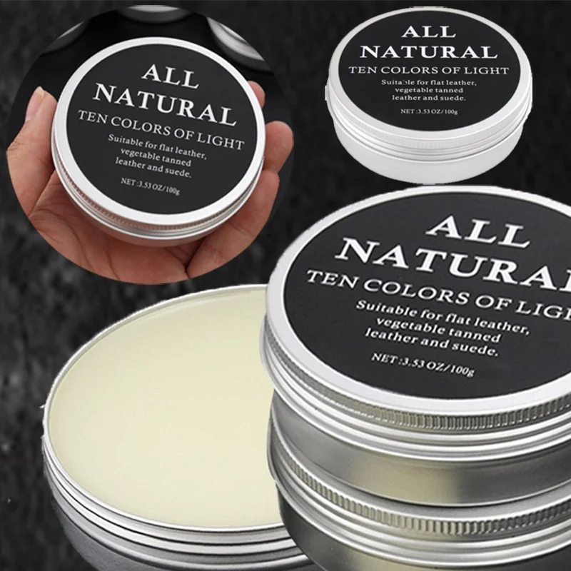 Mink Oil Cream for Leather - Car Seats Shoes Bags Restoring Care Universal