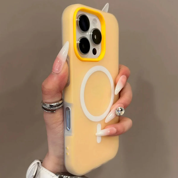 Luxury Candy Color 2-in-1 MagSafe Case for iPhone 16 15 14 1