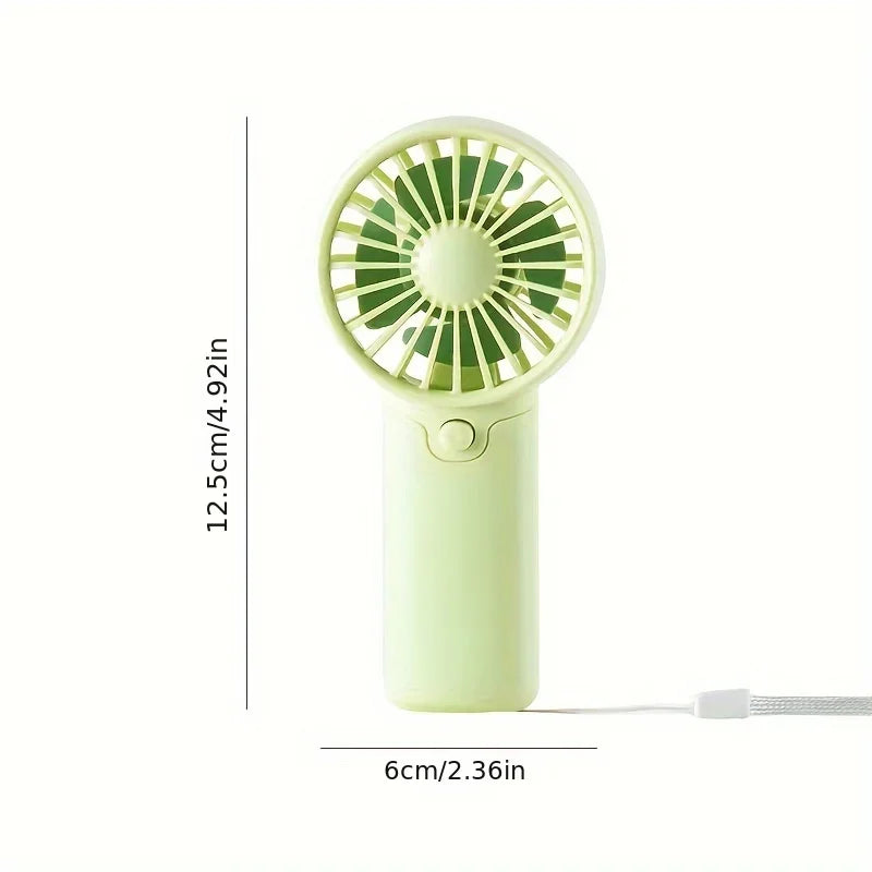 Protable Mini Fan Convenient Creative Small Fan Handheld Poc