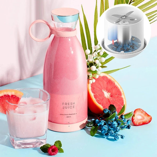 Portable Rechargeable juicer blender wireless mixer fresh ju