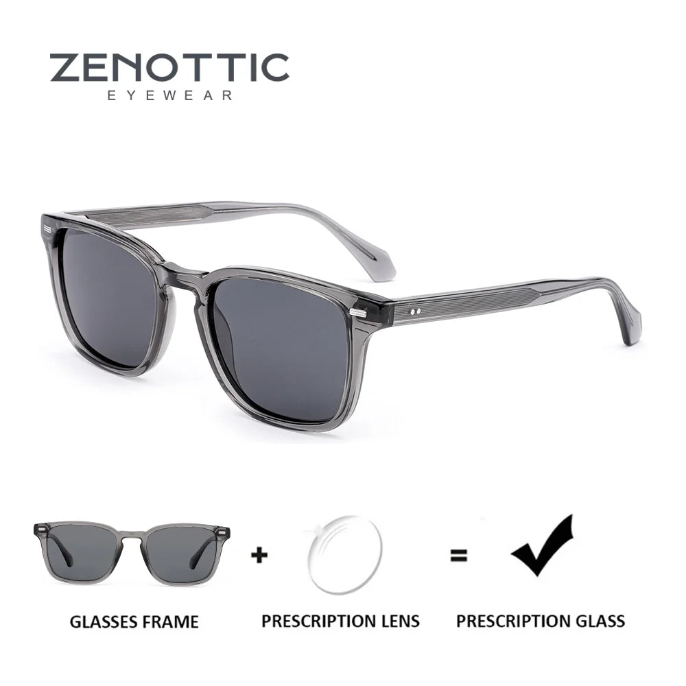 ZENOTTIC acetate sunglasses