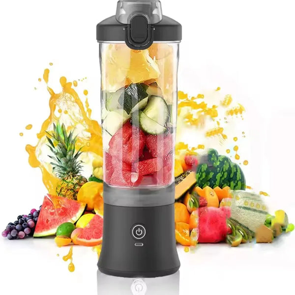 New Portable Blender 600ML Electric Juicer Fruit Mixer 4000m