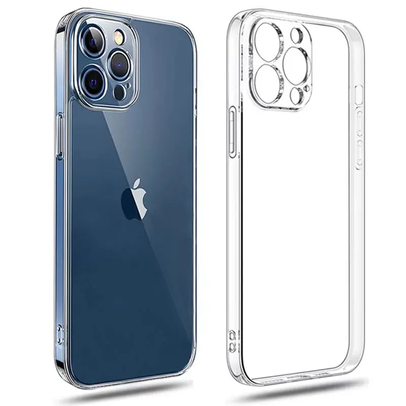 Ultra Thin Clear Phone Case For iPhone 11 12 13 14 15 16 17 