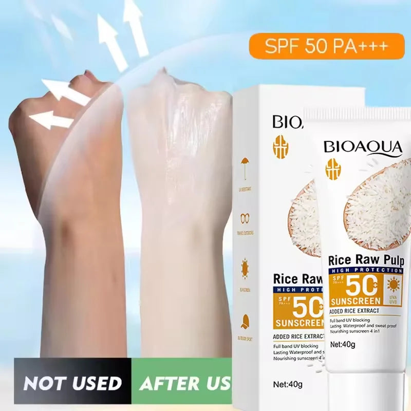 Facial Sunscreen Cream SPF 50+ Body Protector Solar Lotion L
