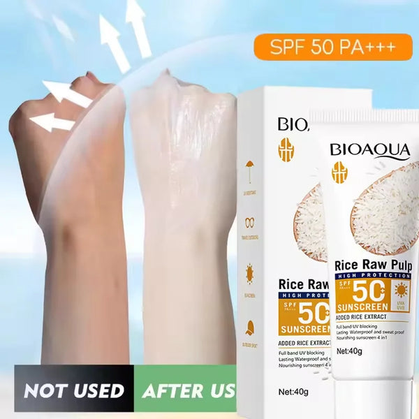 Facial Sunscreen Cream SPF 50+ Body Protector Solar Lotion L