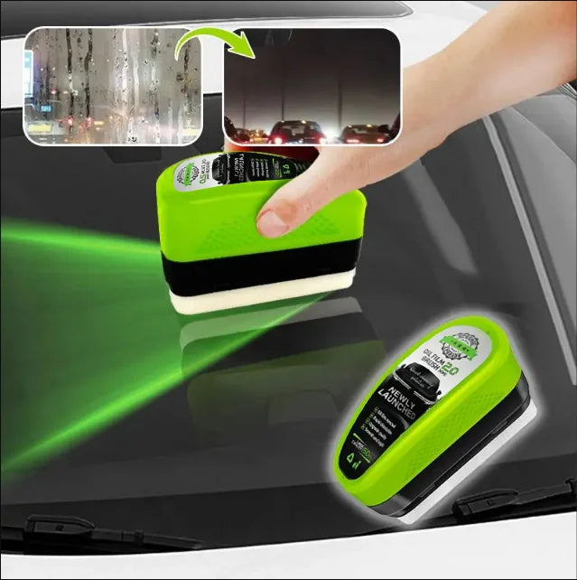 Car Glass Oil Film Remover & Polishing Cleaner