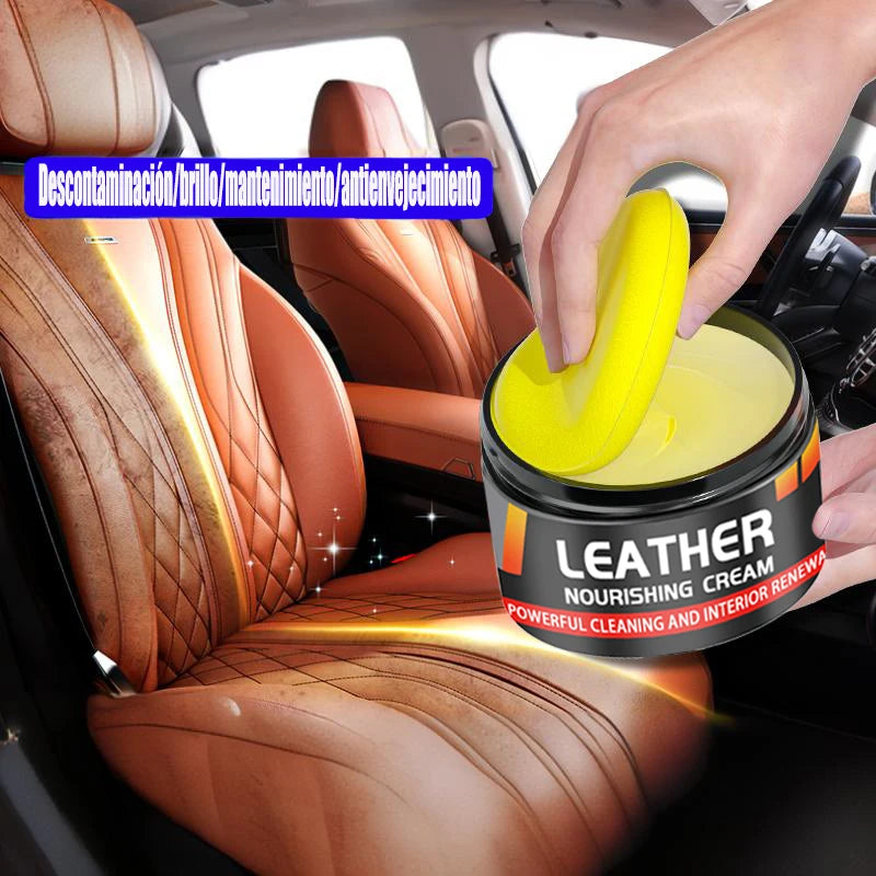 Complete Leather Cleaning & Nourishing Care Solution