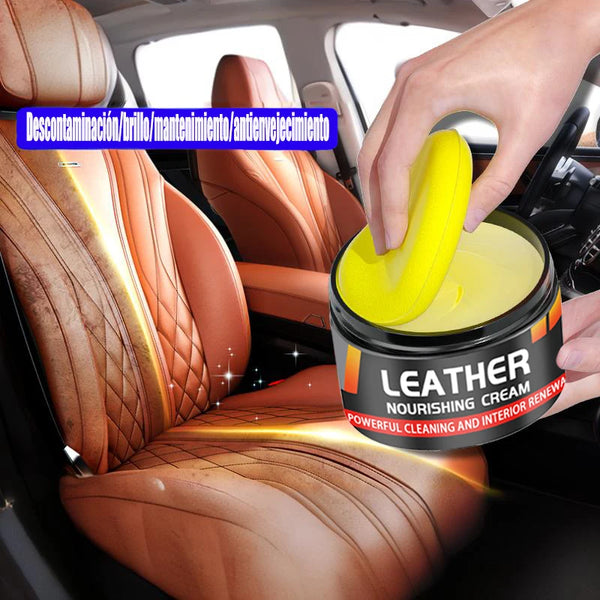 Complete Leather Cleaning & Nourishing Care Solution