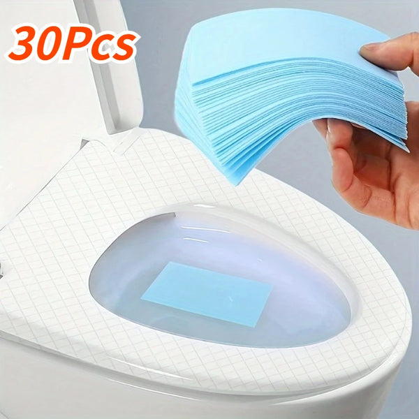 Effervescent Toilet Cleaning Tablets (30 Pcs), Fresh Scent
