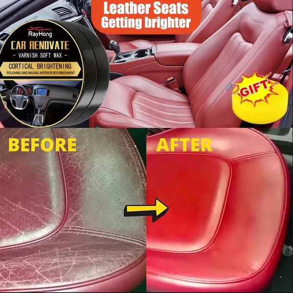 Leather Care & Cleaning Cream for Car Interior Seats