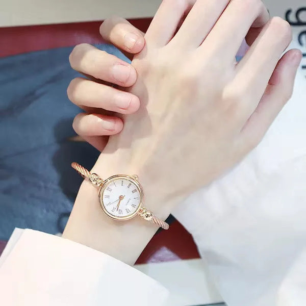 Rose Gold / White