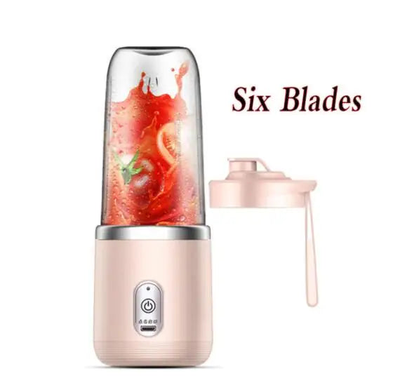 Portable Fruit Juice Blenders Summer Personal Electric Mini 