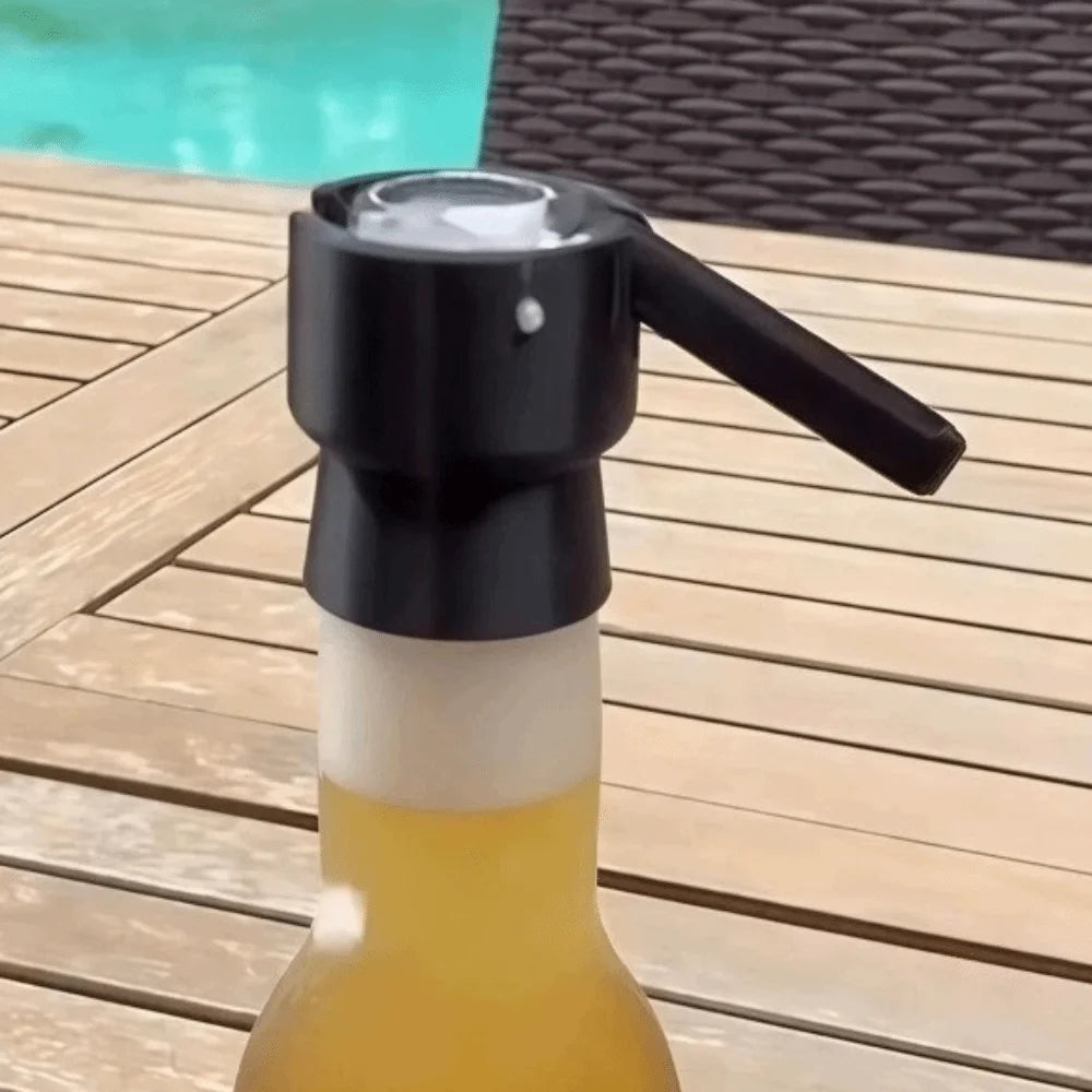 3D Printed Lever Beer Bottle Opener - Portable Ergonomic Gadget