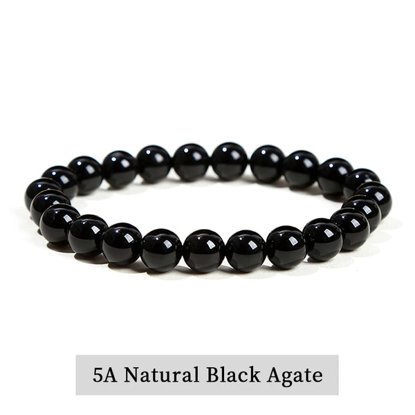 Natural Stone Beaded Bracelet - Healing Crystal