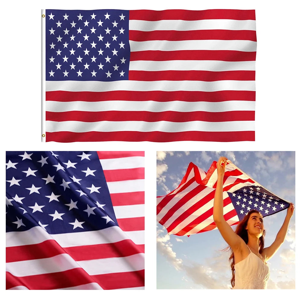 USA American Flag 3x5 FT - Team USA World Cup Fan Banner